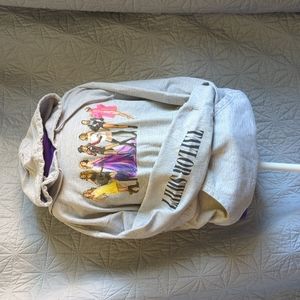 Grey L Taylor Swift "eras" hoodie